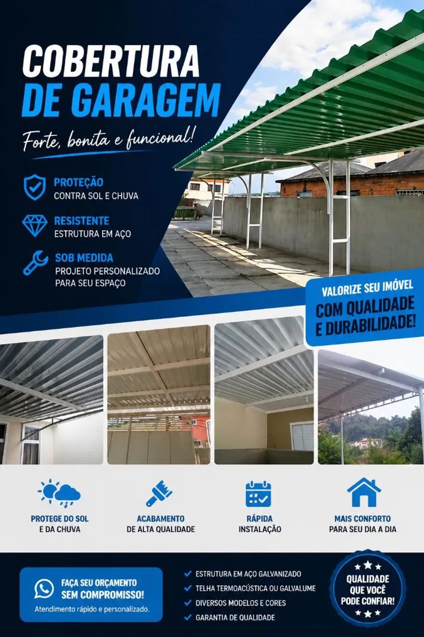 Cobertura ,telhado,estruturas,coberturas em gerla