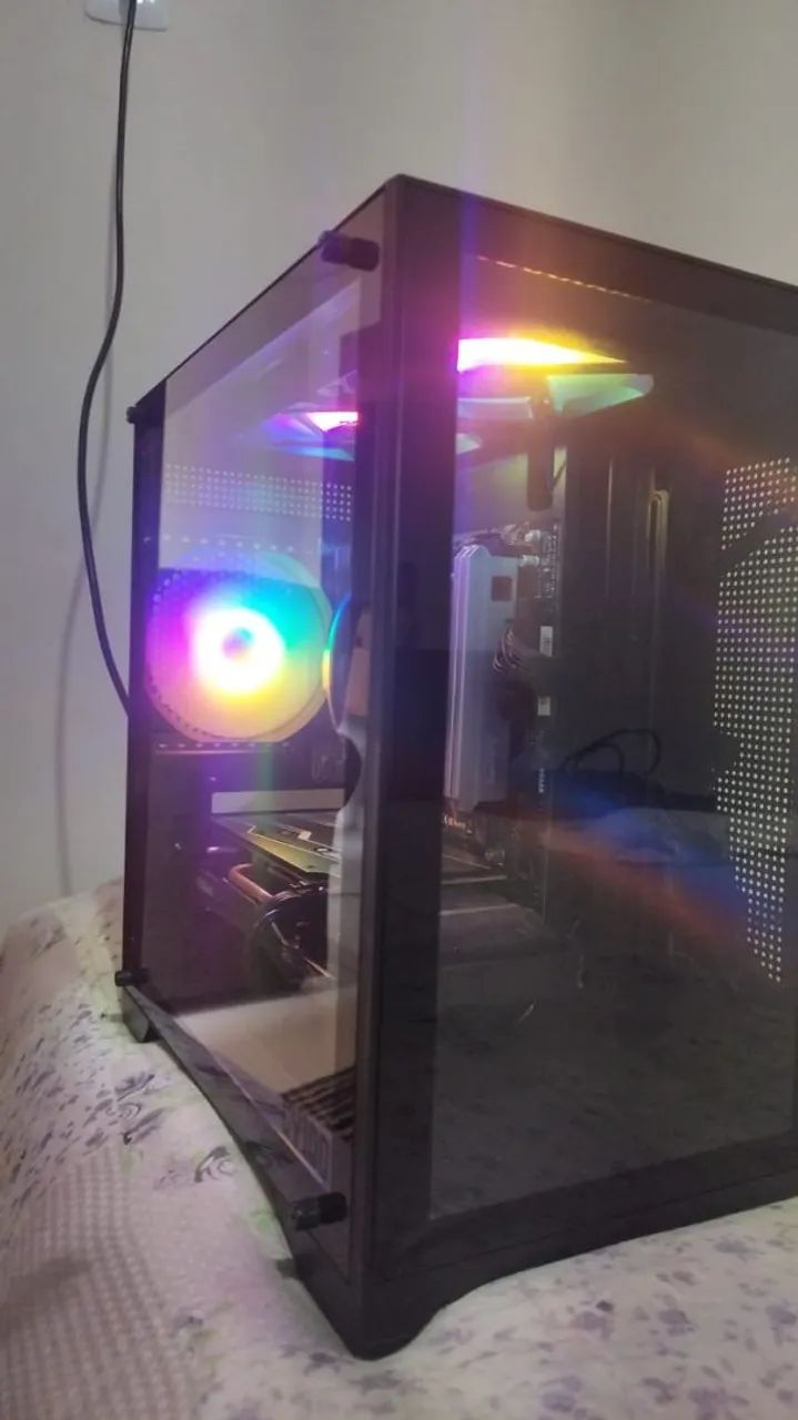 Pc gamer Ryzen 5500+ rx 7600 8gb - Foto 2