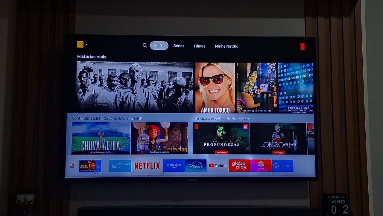 TV Samsung Smart 4K 50 polegadas - Foto 4
