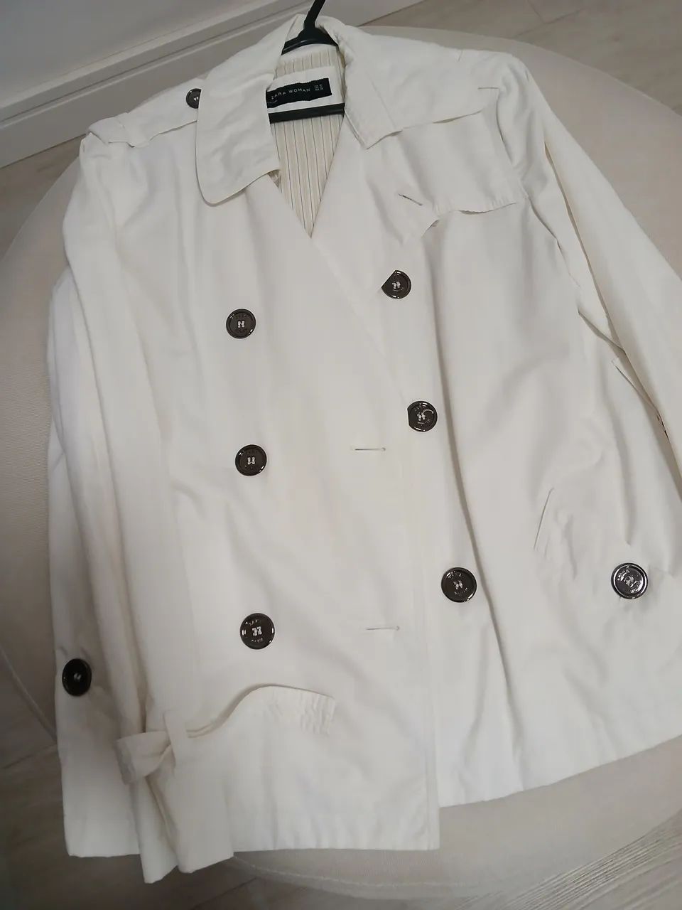Zara Trench Coach XL Feminino - Foto 2