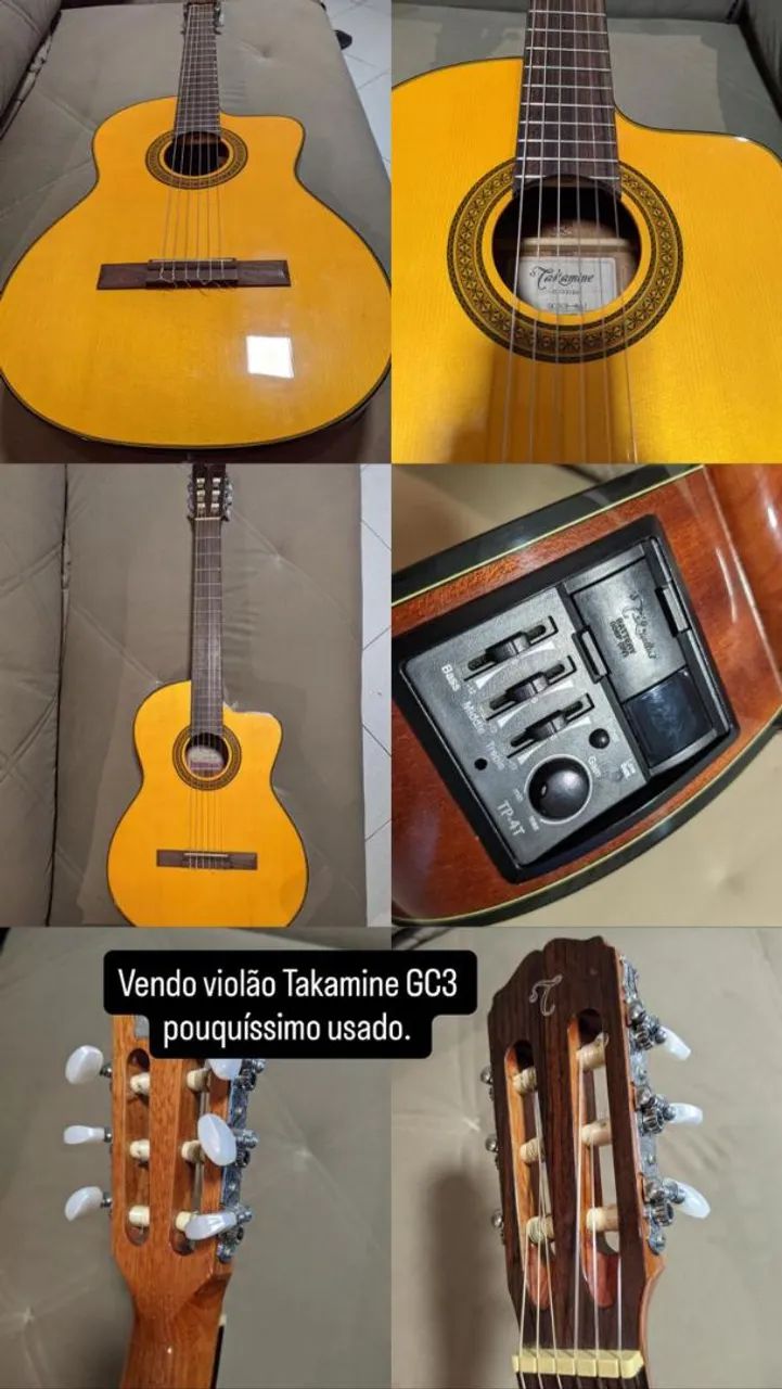 VIOLAO TAKAMINE GC3