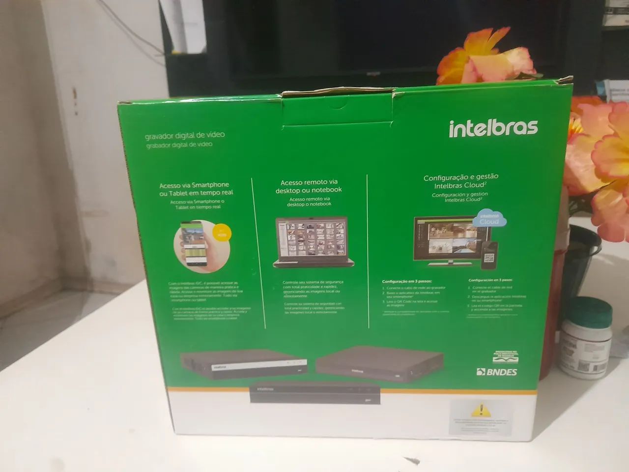 Dvr 4 canais com HD 2tb - Foto 4