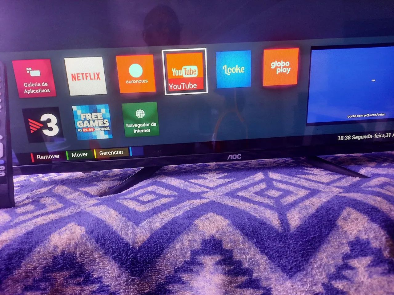 Smart tv aoc 32p led  - Foto 3