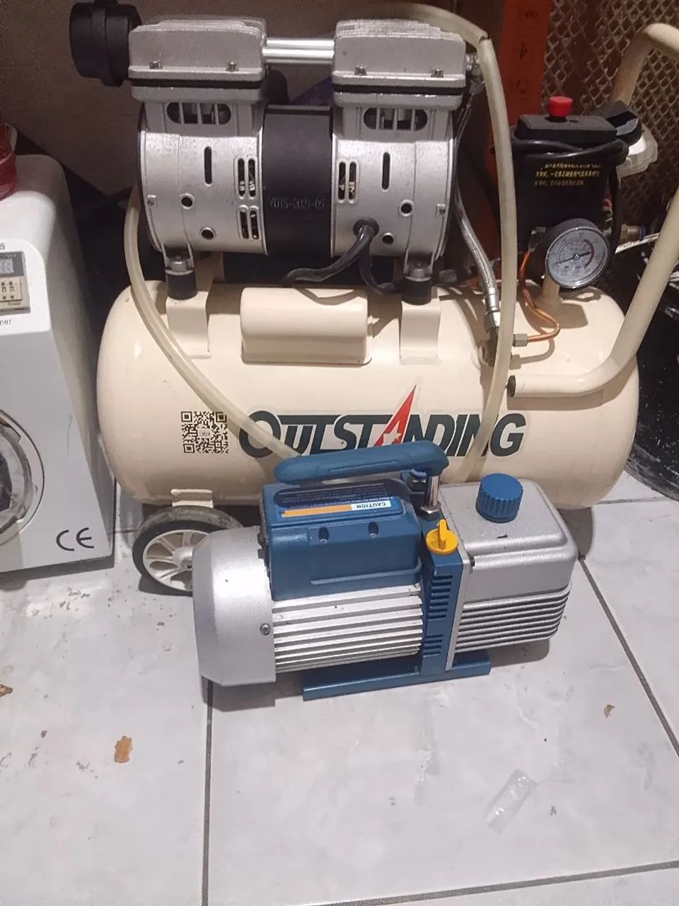 Compressor seme novo 
