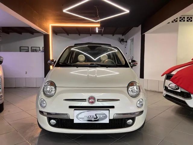 Fiat 500 Cabrio/ Coupe Gucci/flex 1.4 Aut. 2013 - Foto 5