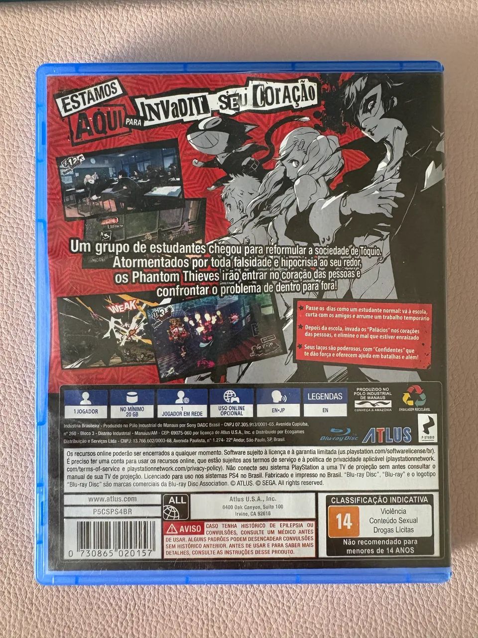 Persona 5 - Ps4  - Foto 2