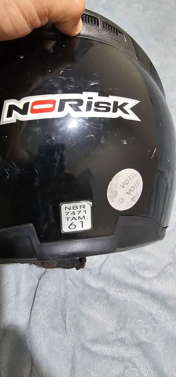 Capacete escamoteável com óculos escuros Norisk  - Foto 2