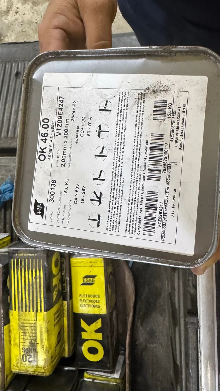 Eletrodos ESAB 46.00 - Foto 3