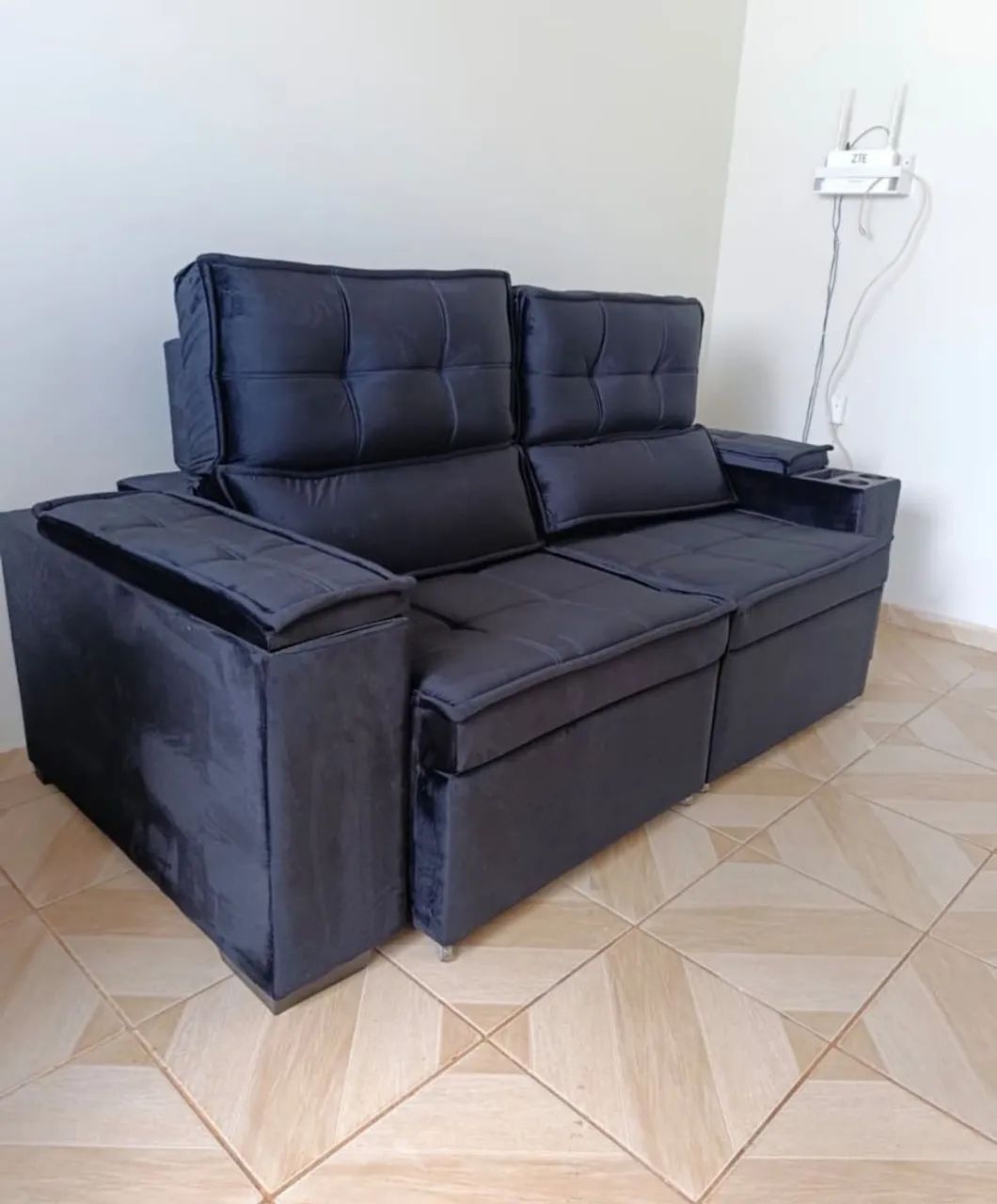 Oferta hoje Sofá reclinável novo Garantia entrega  - Foto 2
