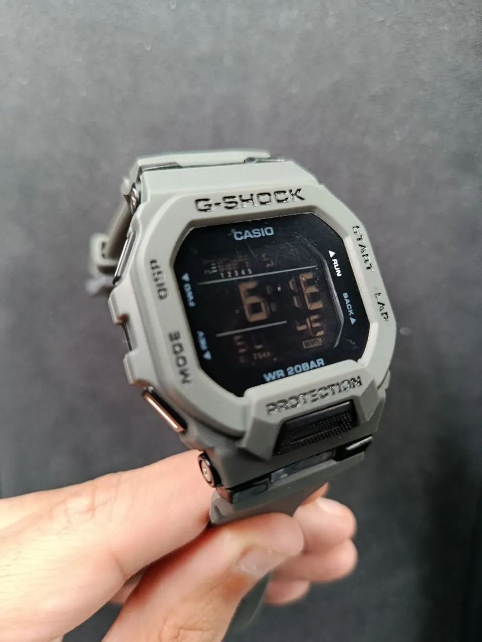 Relógio GShock Casio Cinza 