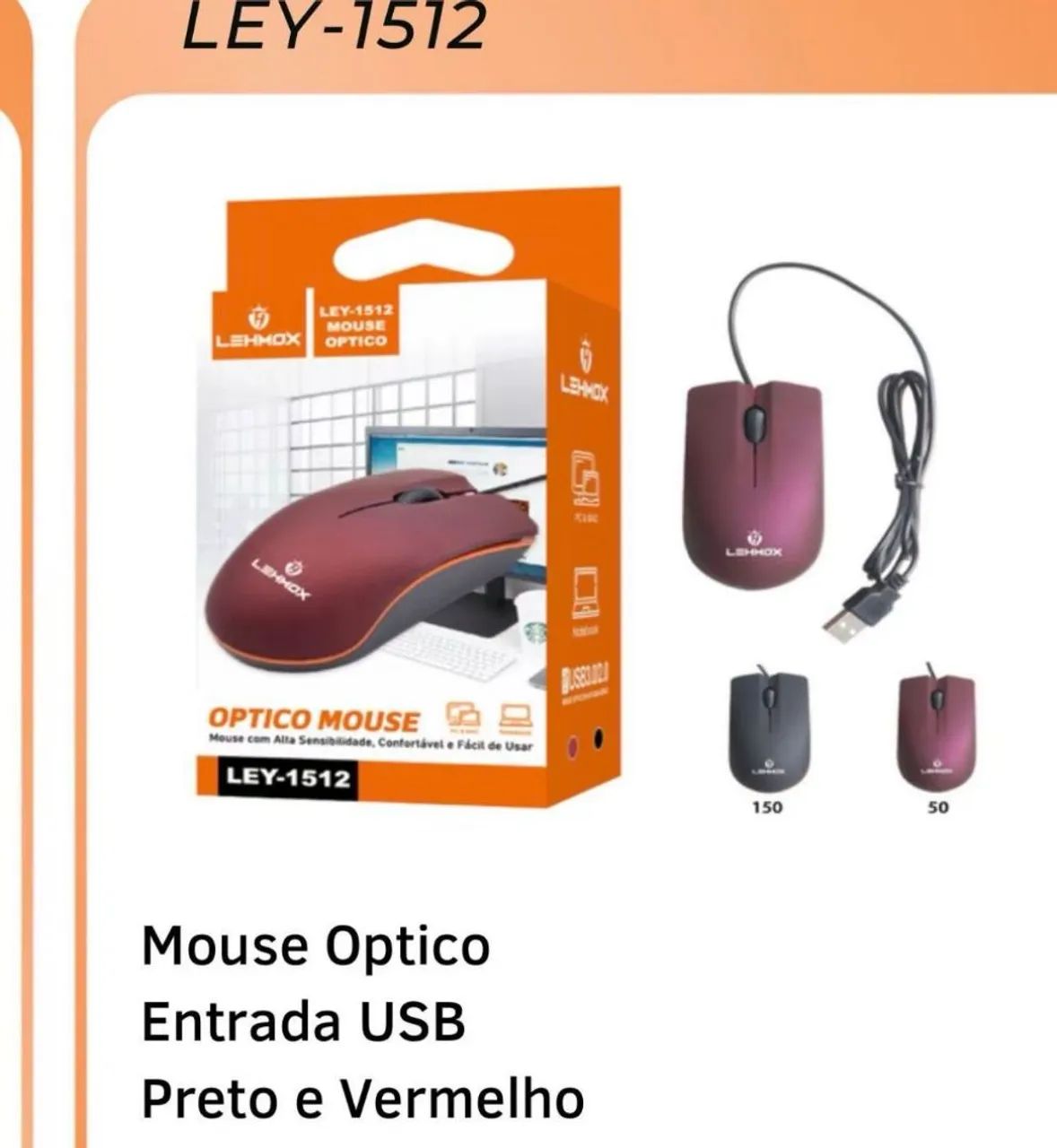 Mouse com e sem fio  - Foto 5