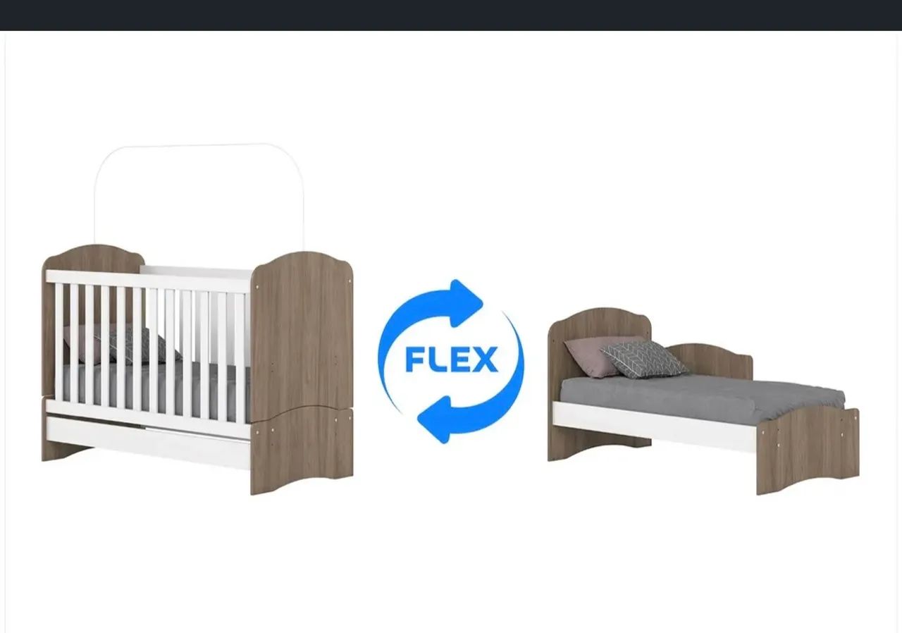 Kit berço com colchão  - Foto 2