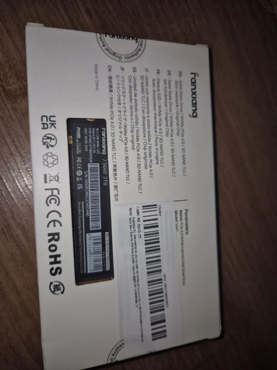 SSD NVME 2TB Gen4 LACRADO, compatível com PS5 - Foto 2