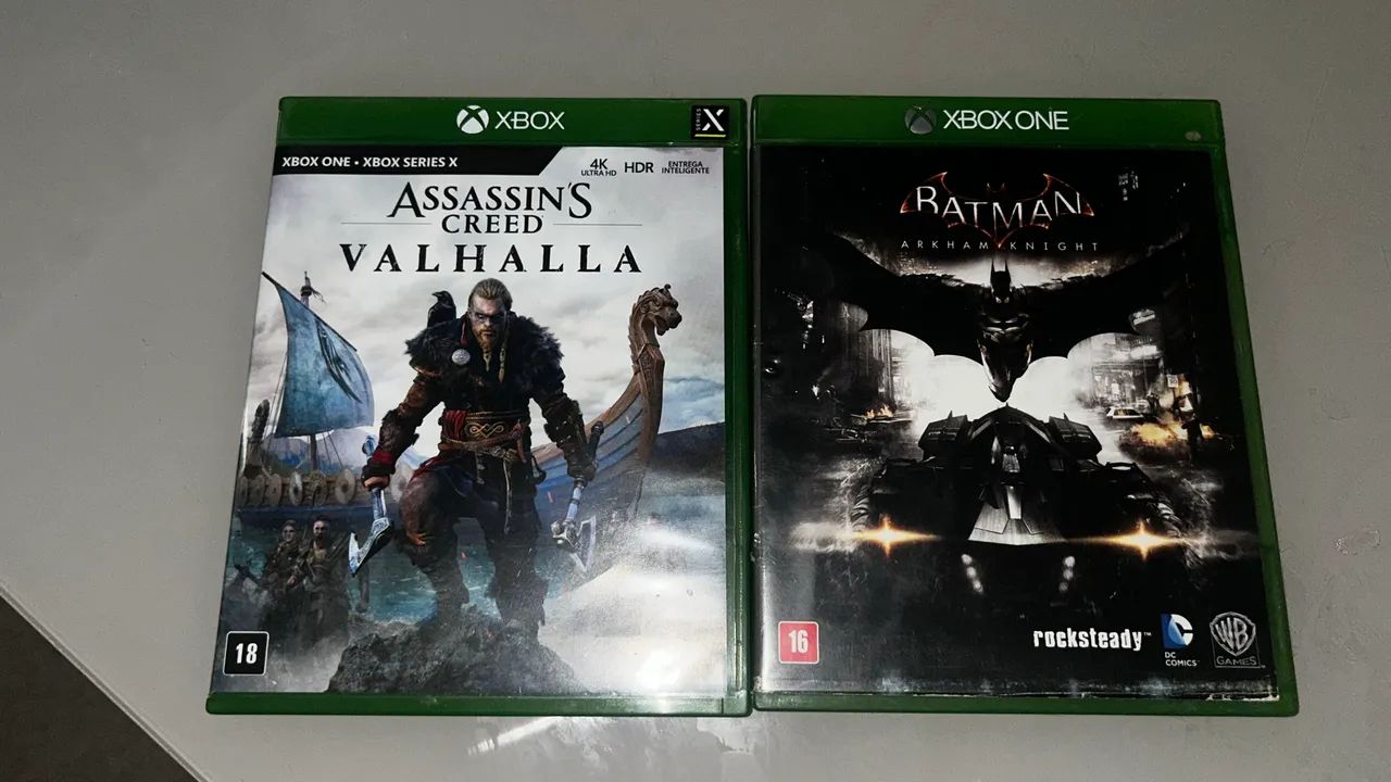 Assassins creed e Batman Xbox one 
