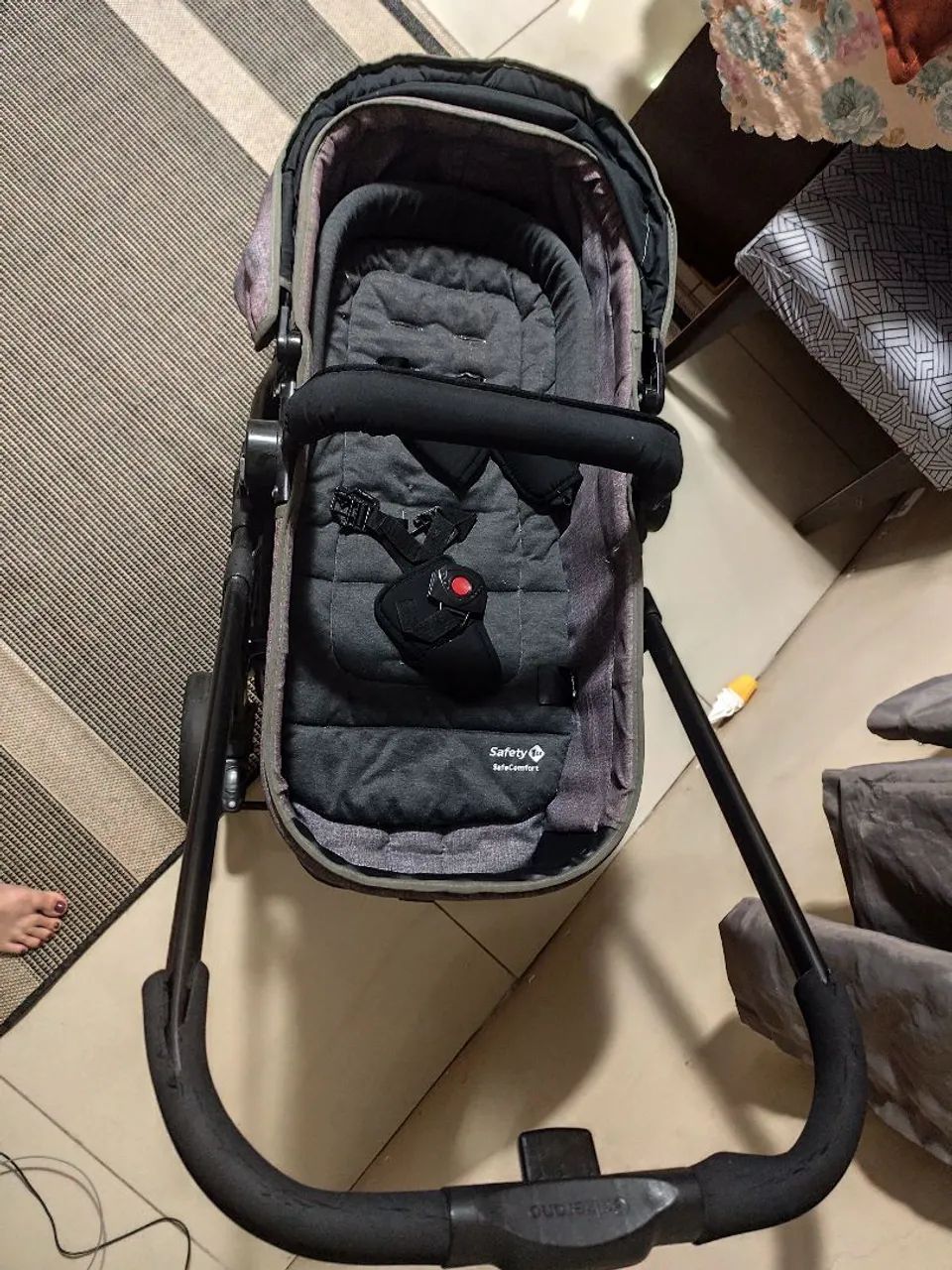 Vendo CARRINHO DE BEBE GALZERANO MOISES - Foto 3