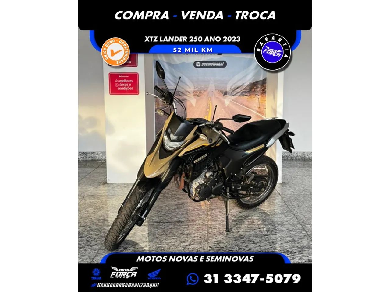 Lander 250ABS Ano2023 Unico Dono Revisada Garantia - Foto 3