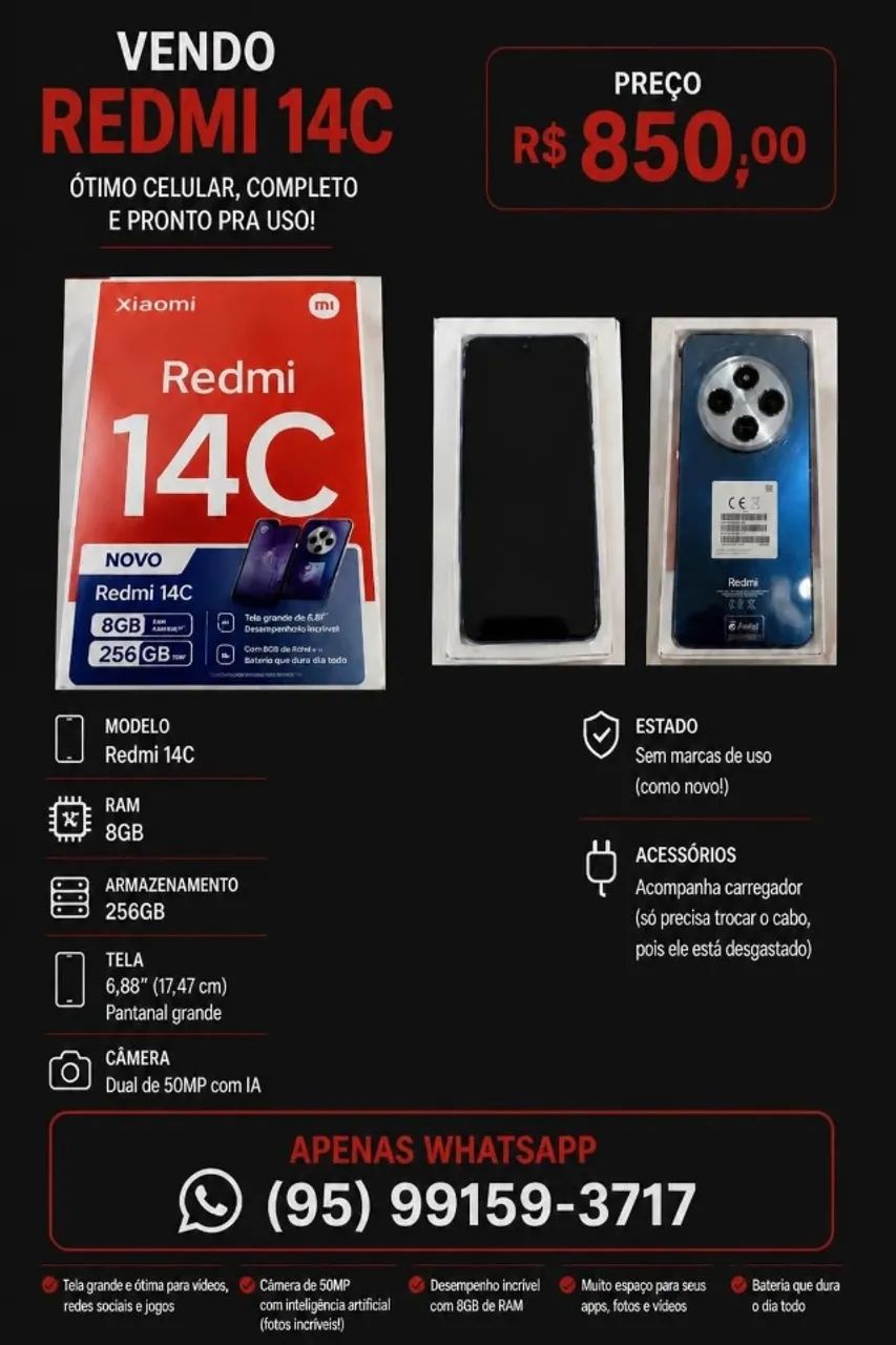 Xiaomi REDMI 14C 256Gb