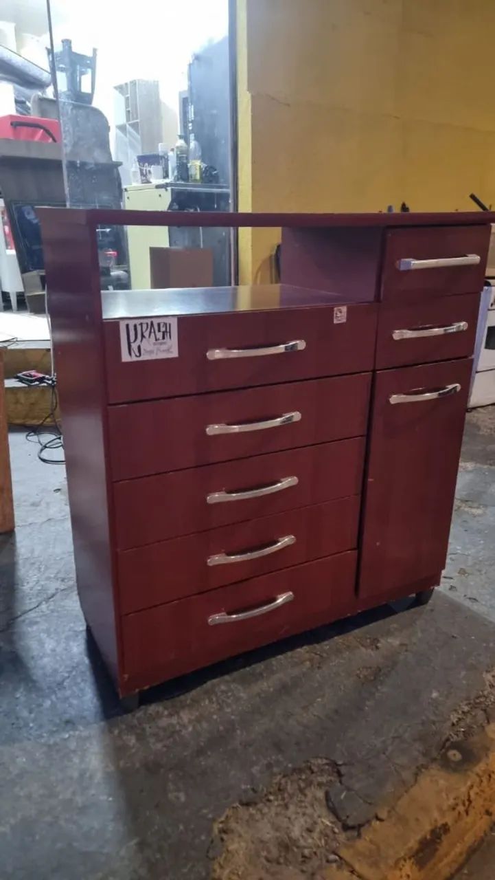 Comoda com 7 gavetas  e uma porta bem resistente ((ENTREGO GRATIS)) - Foto 2
