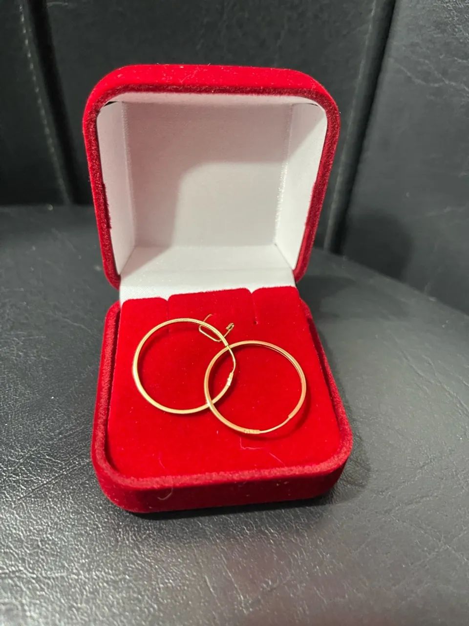 Brincos Argola de Ouro 18k - Foto 2