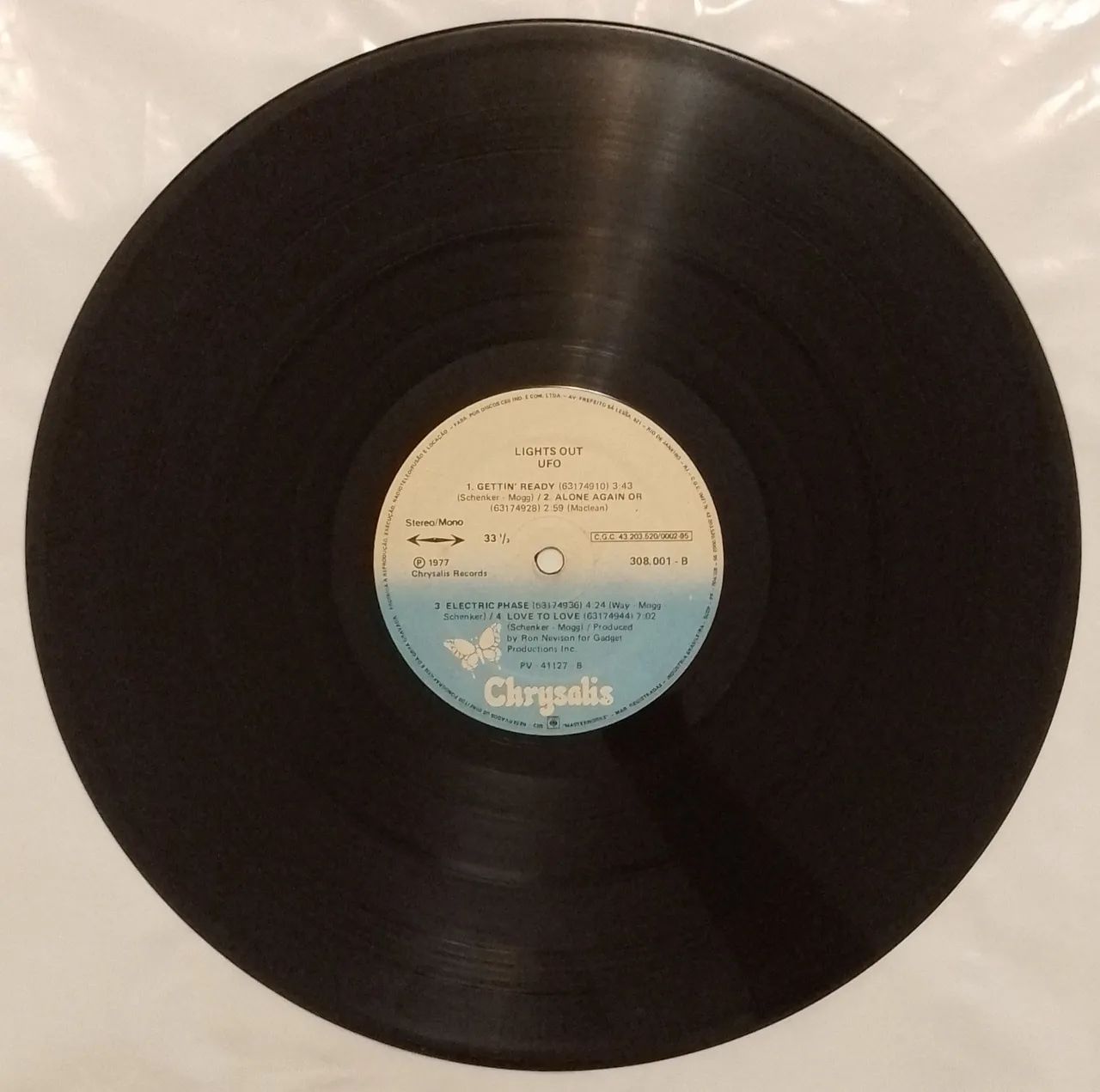 UFO - Lights Out LP Disco Vinil (G+/VG+) - Foto 5