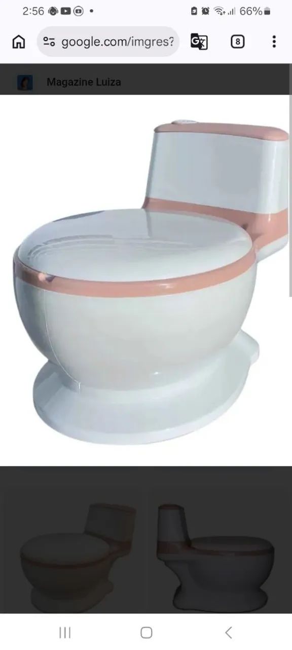 Trono infantil 