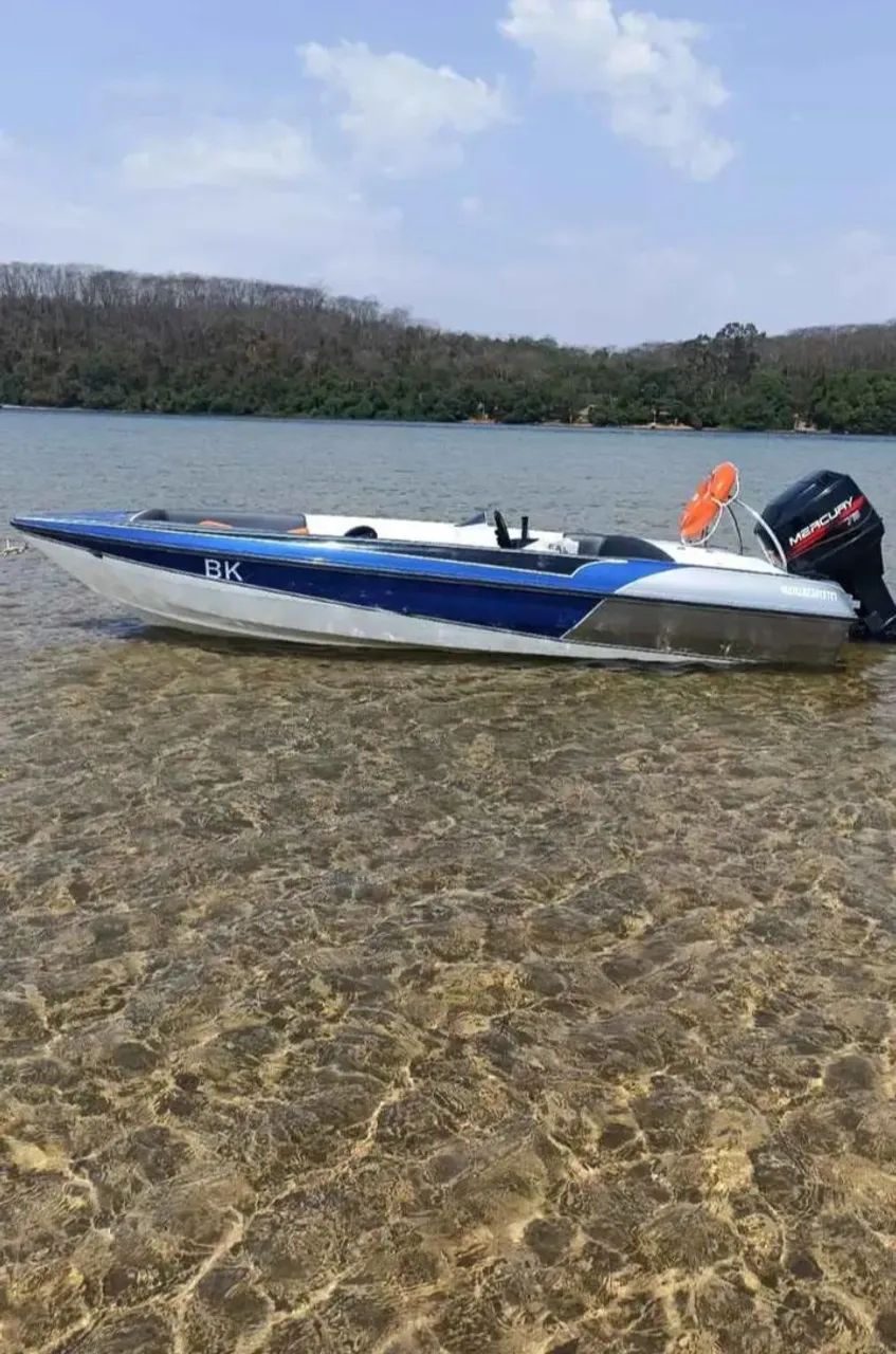 ?Lancha 17 Pés + Mercury 75 HP ? Completa para Pesca e Lazer - Foto 4