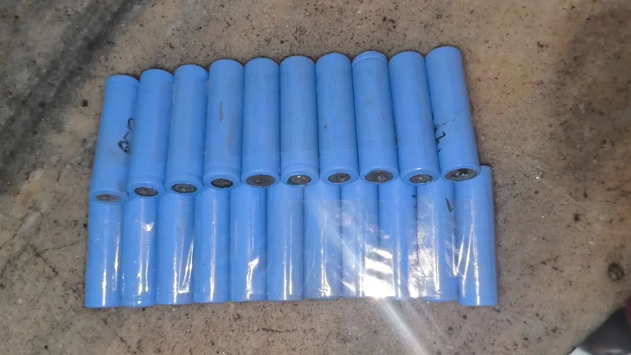 Bateria 18650 Testadas - 800 a 1400mAh - Lote - Foto 4