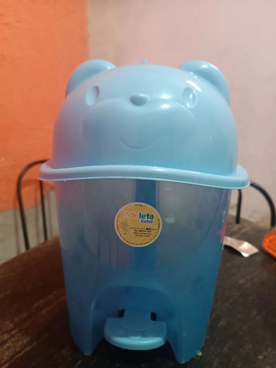 Vendo 2 Lixeira infantil 6,5L Nova - Foto 2
