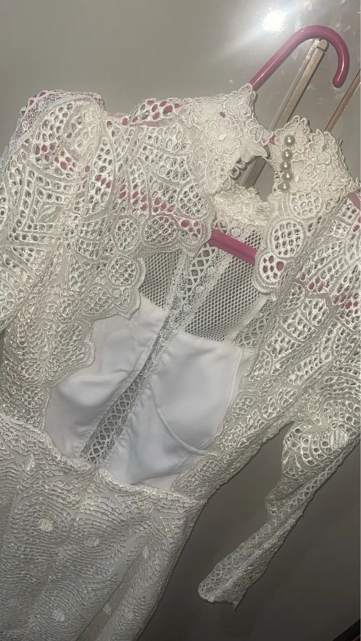 Vestido Elegante Bordado  - Foto 3