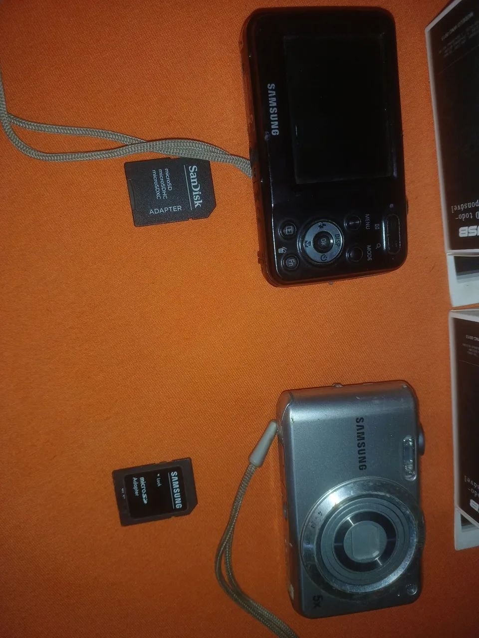 DUAS CÂMERAS SANSUNG ES80  - Foto 2