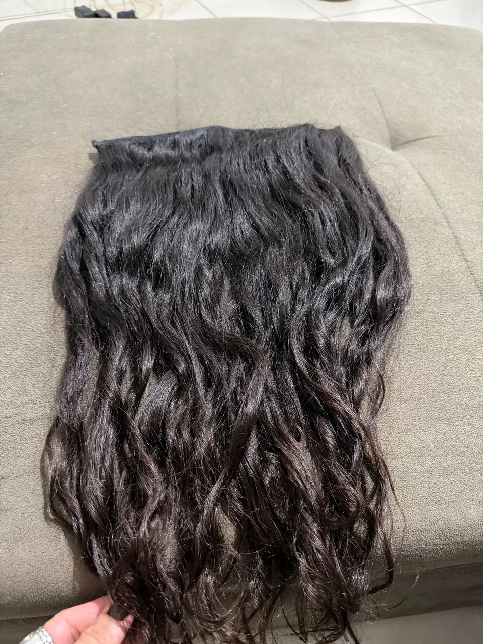 Mega hair ondulado - Cabelo Brasileiro 