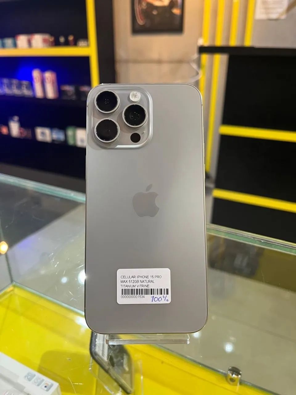 iPhone 15 pro Max 512GB natural com garantia 