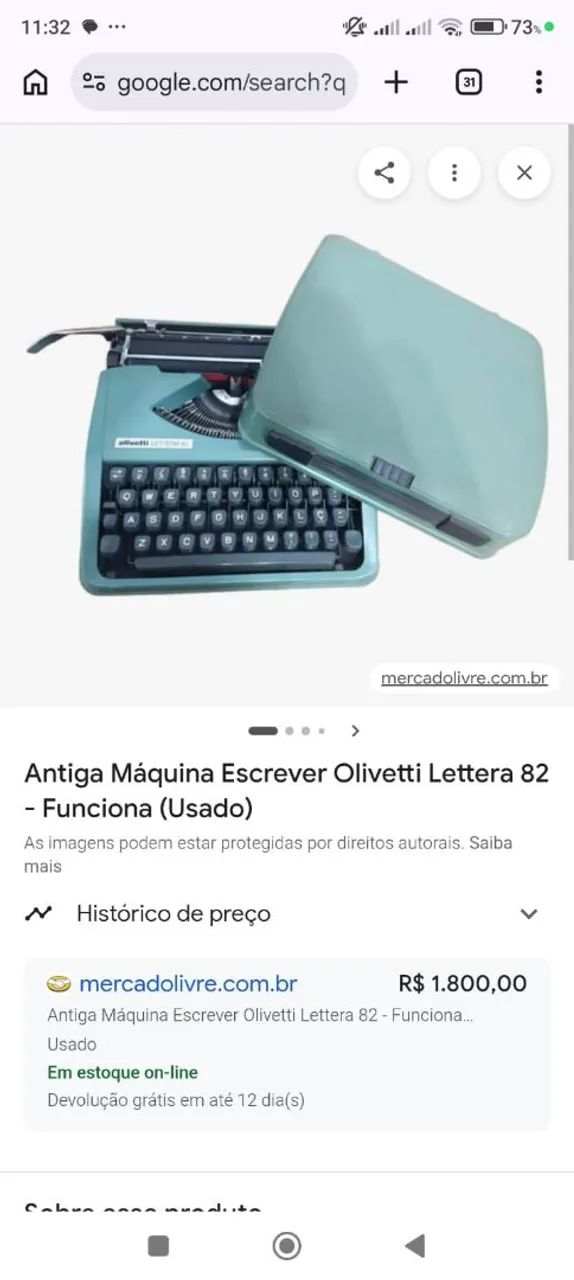Máquina de escrever  - Foto 4