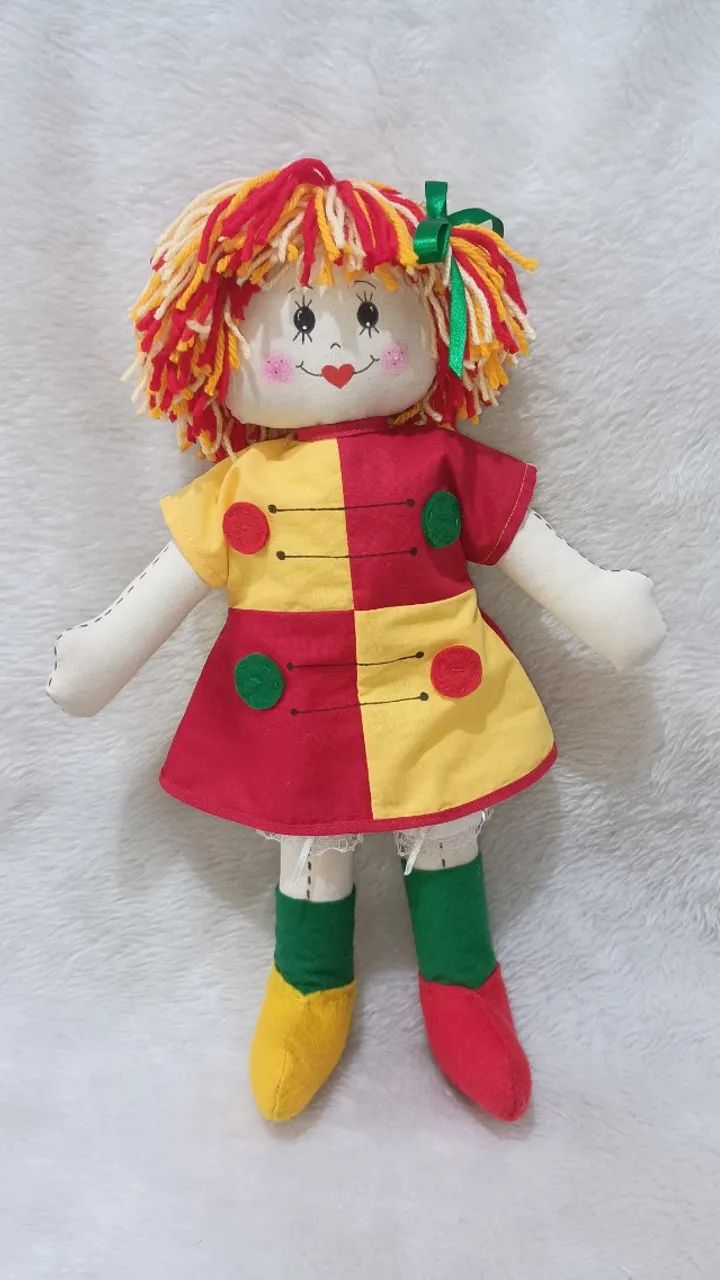 Boneca de pano Emília  - Foto 2