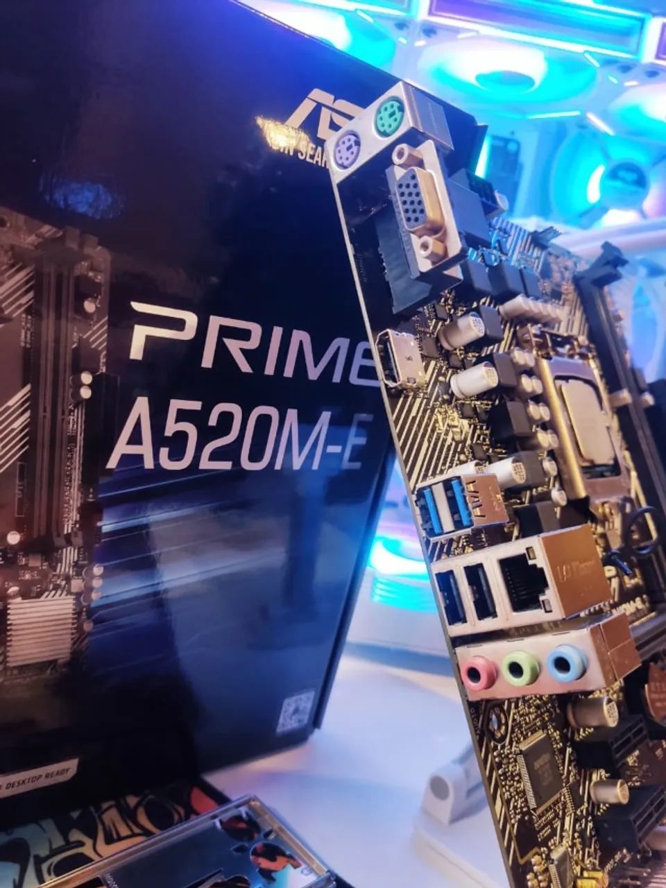 Kit Upgrade Placa Mãe ASUS Prime H410M-E + Processador Intel Core i3 10105 - Foto 2