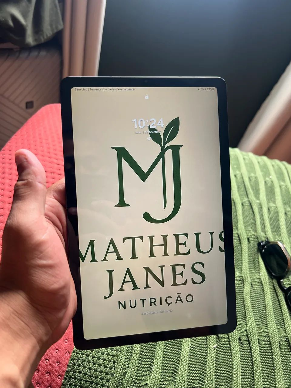 Tablet s6 lite 128Gb - com capa e caneta original  - Foto 5