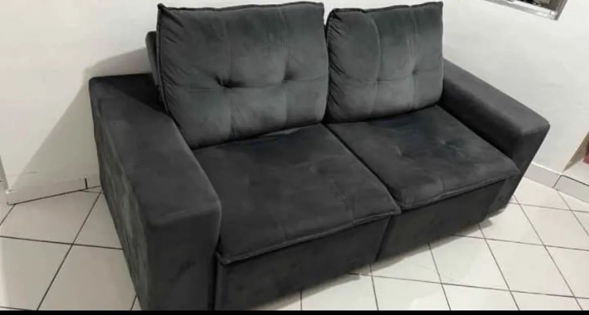 Sofá retrátil e reclinável 2m  - Foto 3