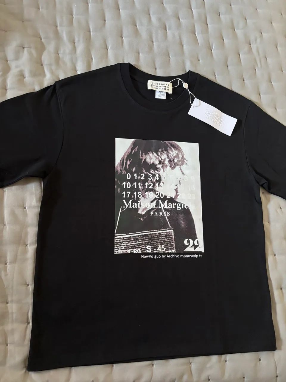 Camiseta maison margiela vogue