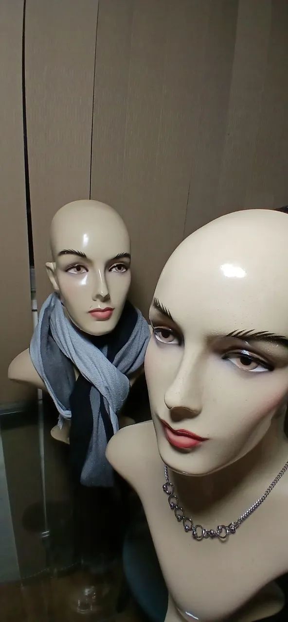 Manequim Expositor Cabeca+Busto OPORTUNIDADE!  - Foto 4