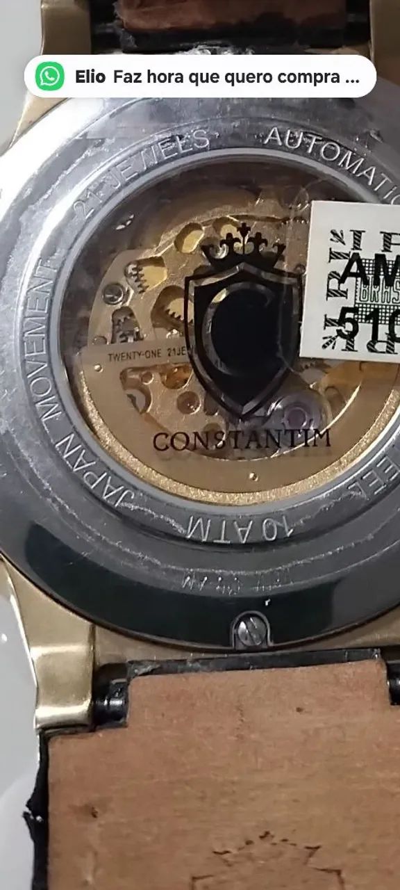 Relógio novo