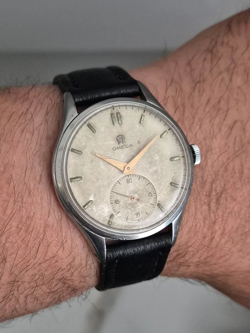 Relógio Omega Jumbo 38mm Raro Vintage