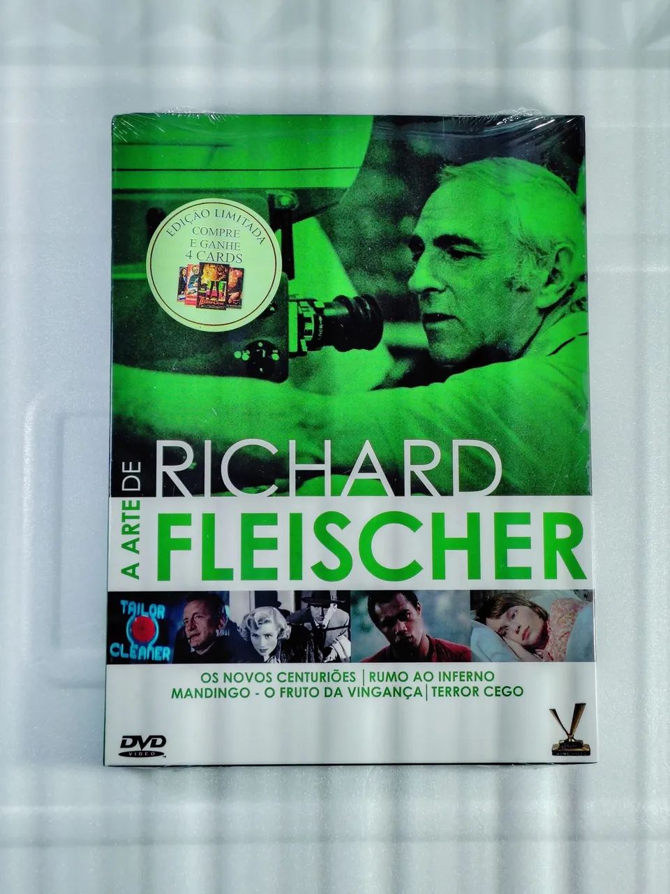 Dvd arte de Richard Fleischer (coleção Versátil)