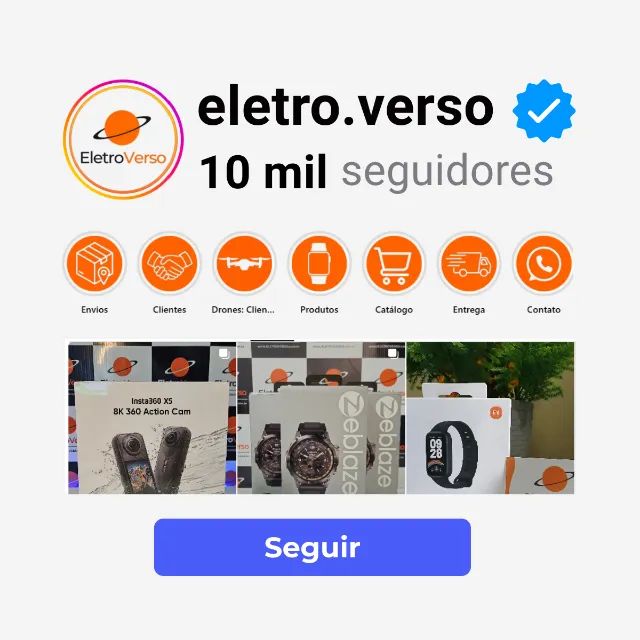 Câmera Insta360 X5 - Nova e Lacrada - Foto 6