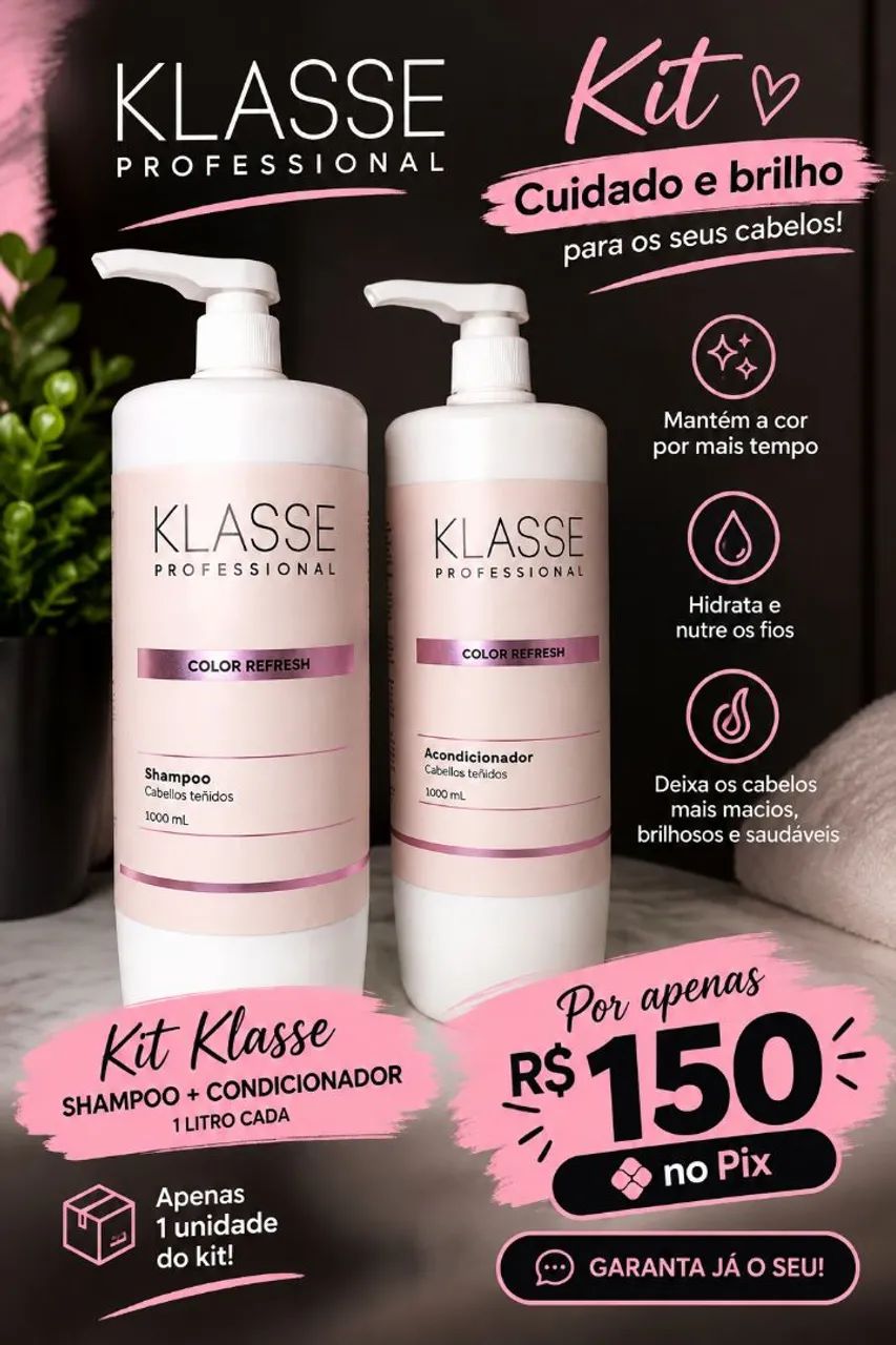 Produtos profissionais e originais  para cuidar do seu cabelo em casa  - Foto 3