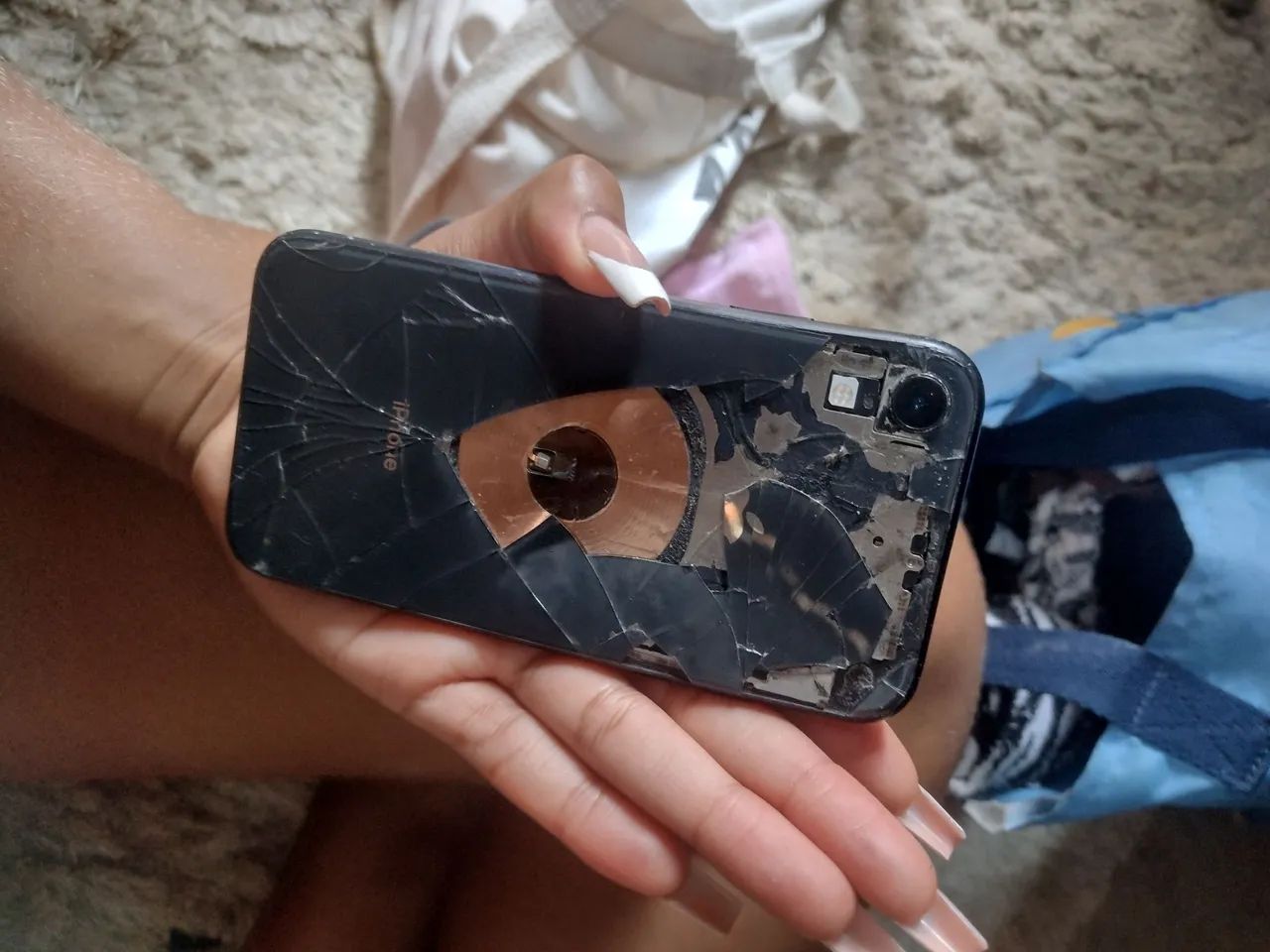 Carcaça de iPhone XR 