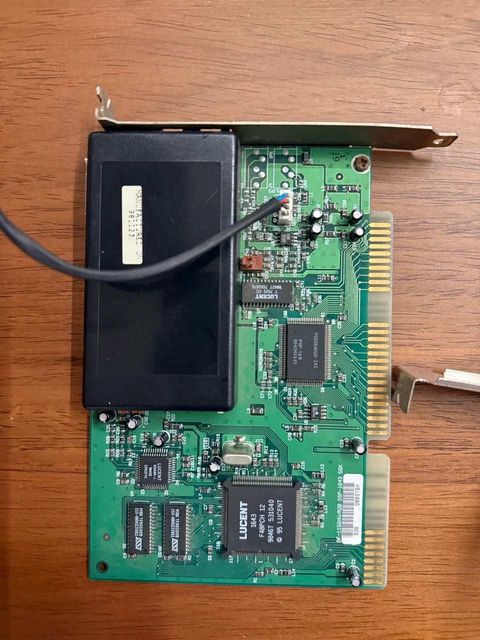 Placas de wifi e Modem antigas IBM e Rosewill - Foto 4