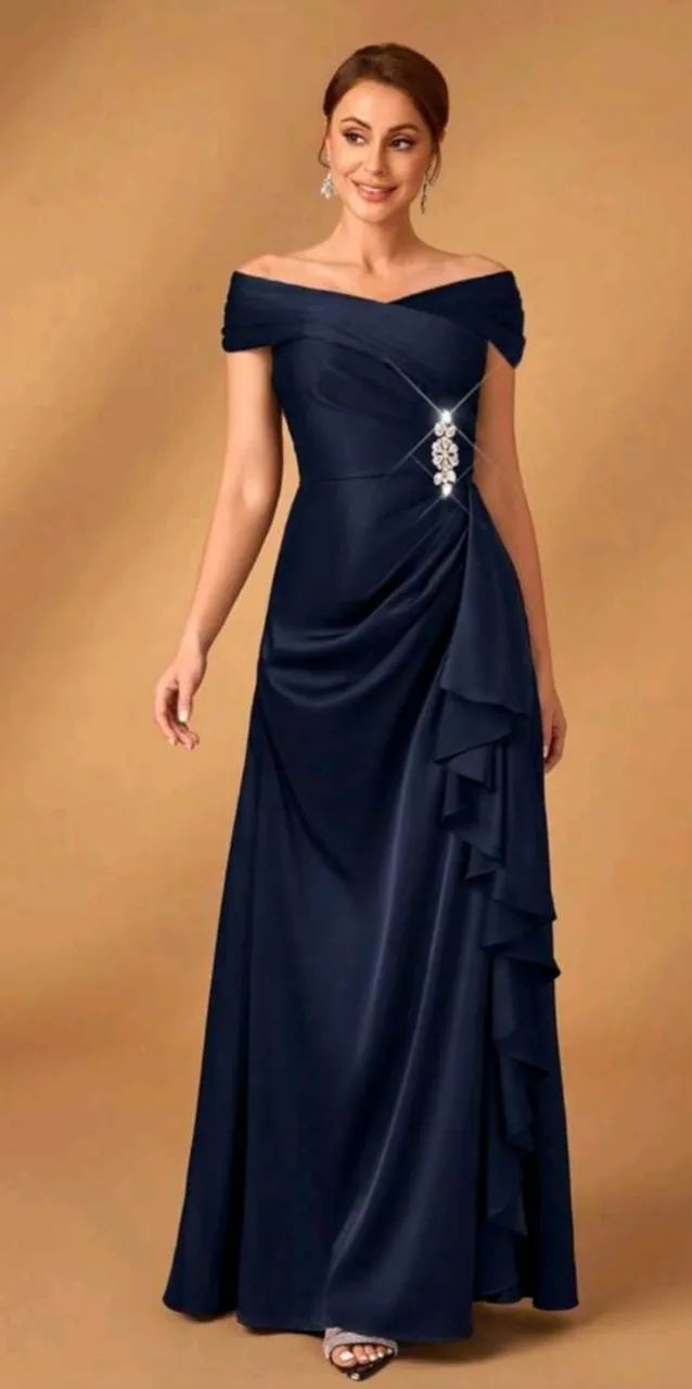 Vestido longo de festa