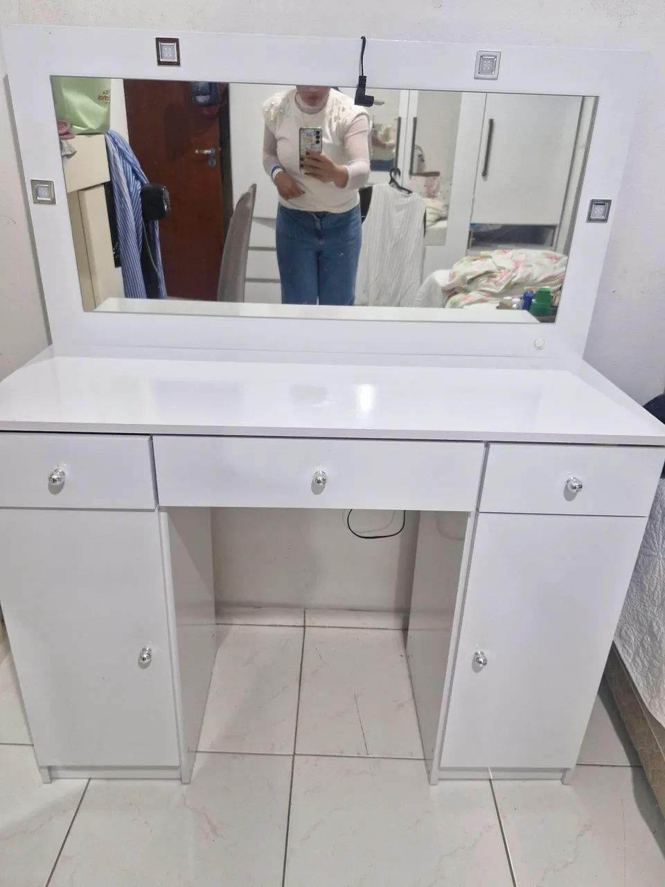 Penteadeira nova(6 meses de uso) - Foto 3