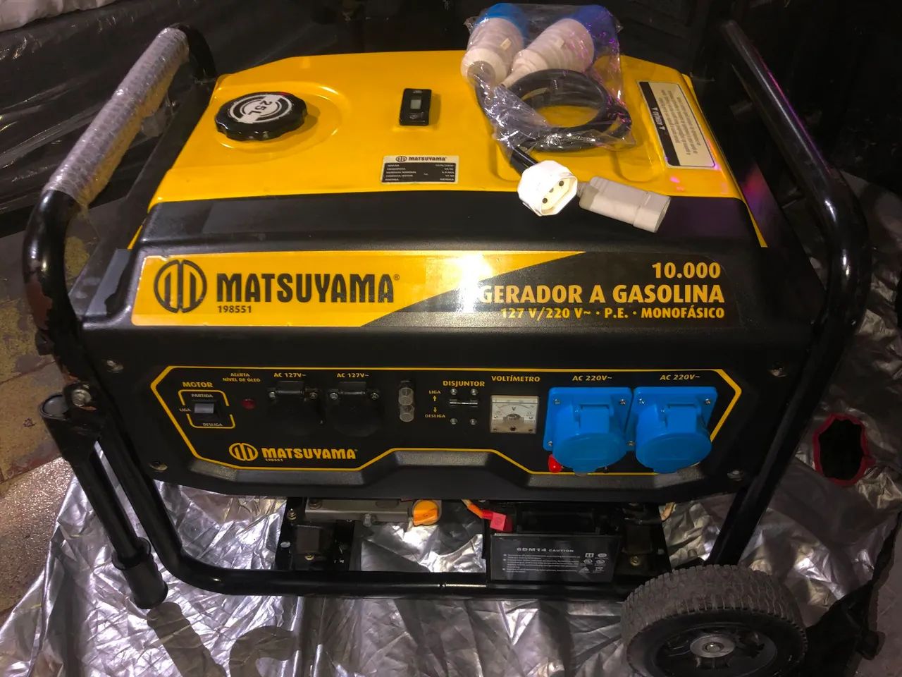 Gerador de Energia a gasolina Matsuyama