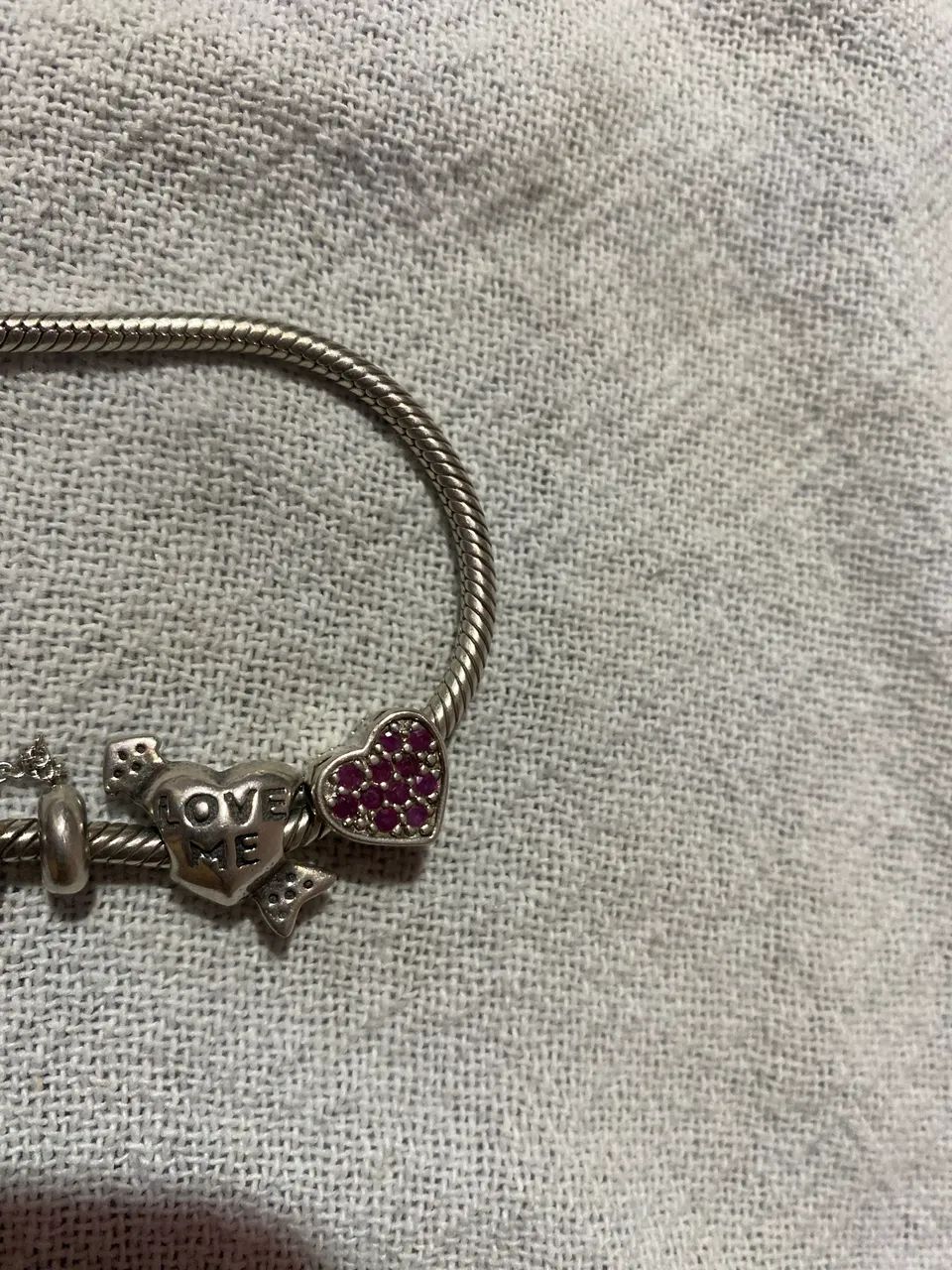  Pulseira Vivara Life Original + 11 Berloques Prata 925 - Foto 3